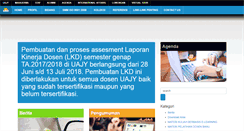 Desktop Screenshot of kp2ma.uajy.ac.id