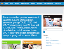 Tablet Screenshot of kp2ma.uajy.ac.id