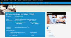Desktop Screenshot of pasca.uajy.ac.id