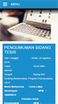 Mobile Screenshot of pasca.uajy.ac.id
