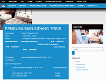 Tablet Screenshot of pasca.uajy.ac.id