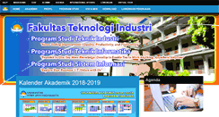 Desktop Screenshot of fti.uajy.ac.id